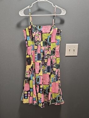 Nine West Geometric Print Dress
